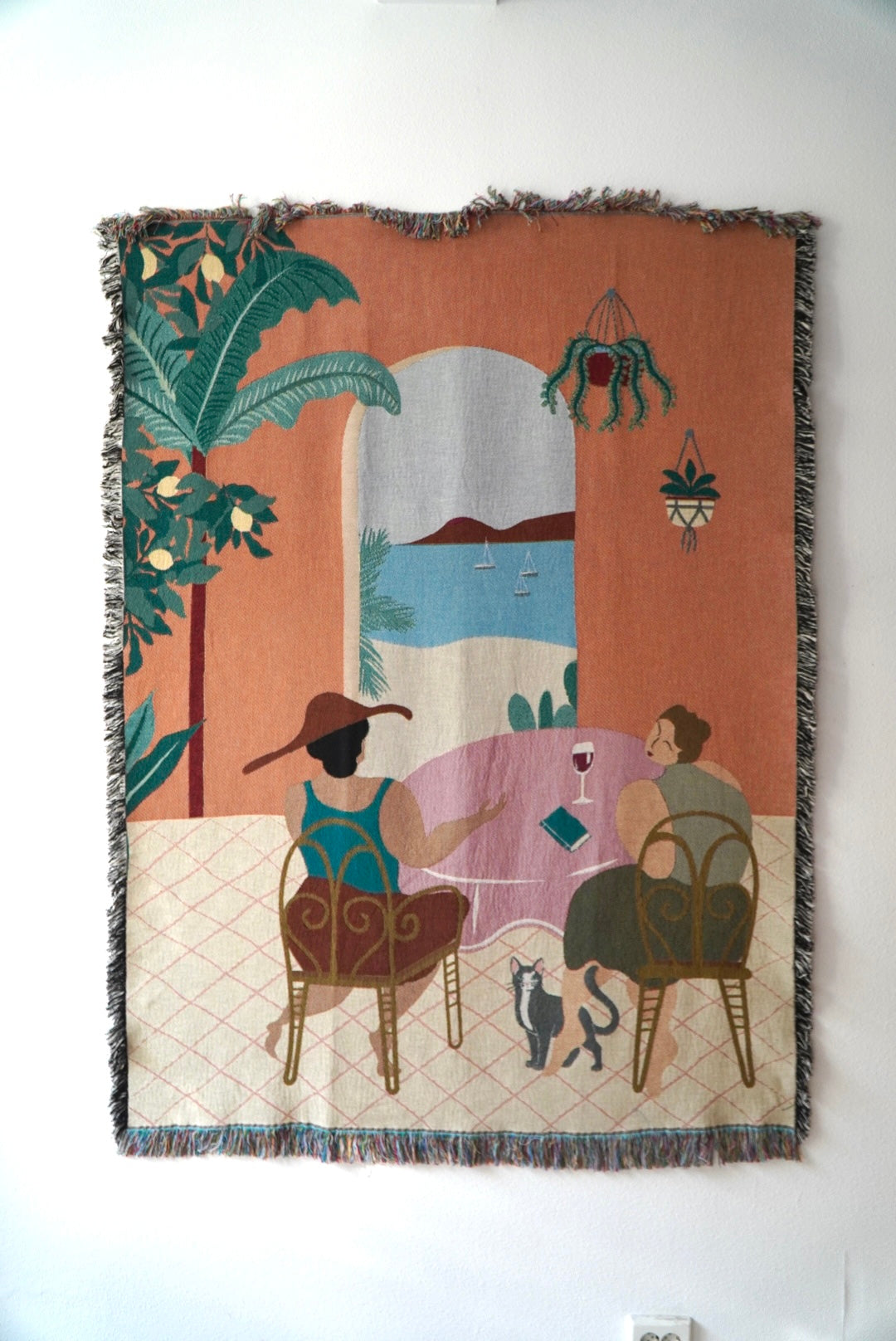 Wandkleed Palm Breeze Brunch