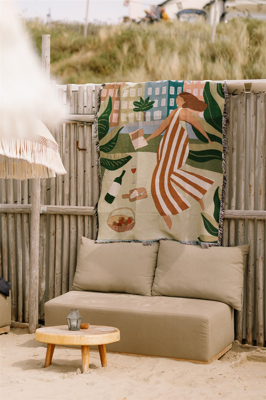 Wandkleed Picnic Stories