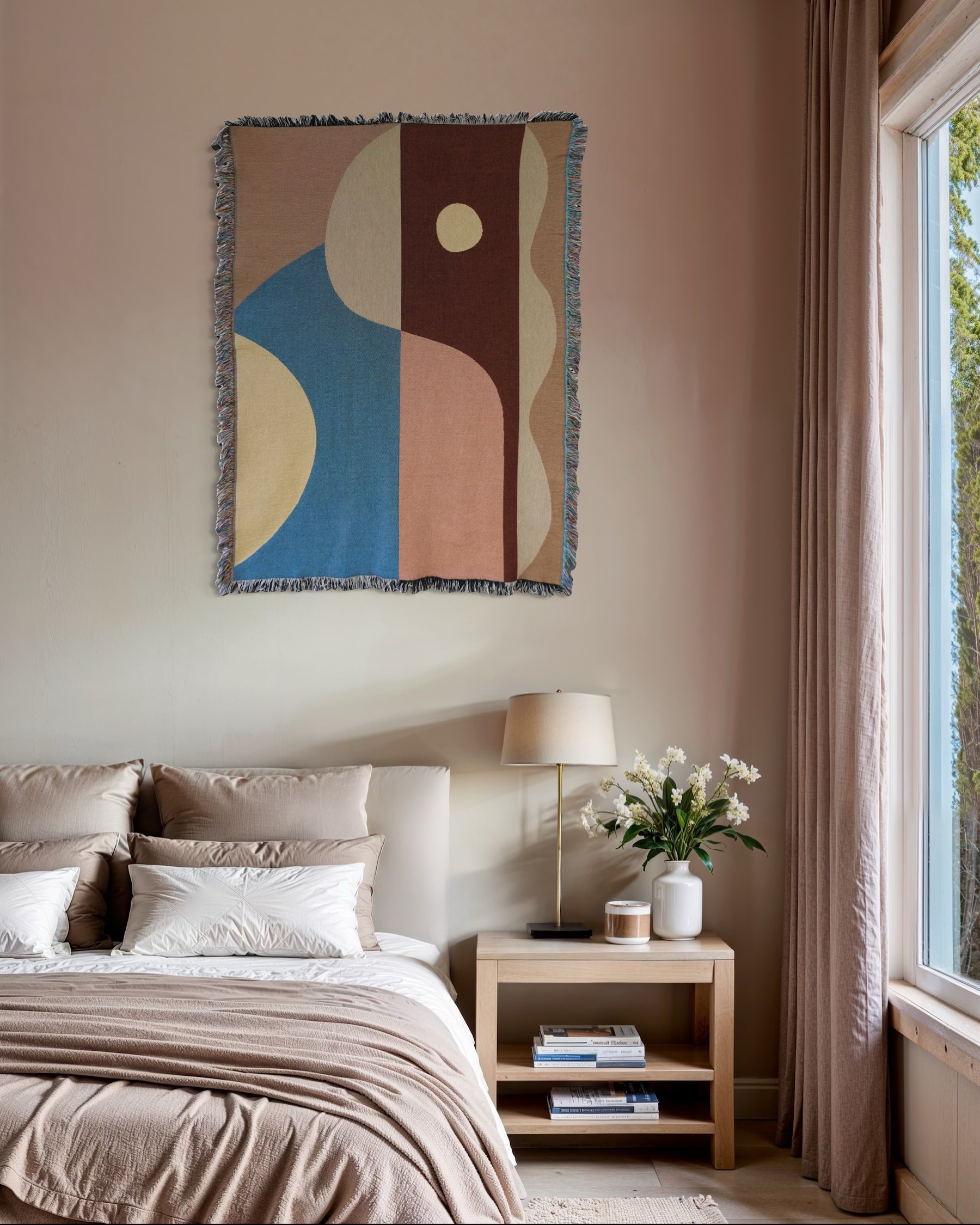 Wandkleed Over The Moon