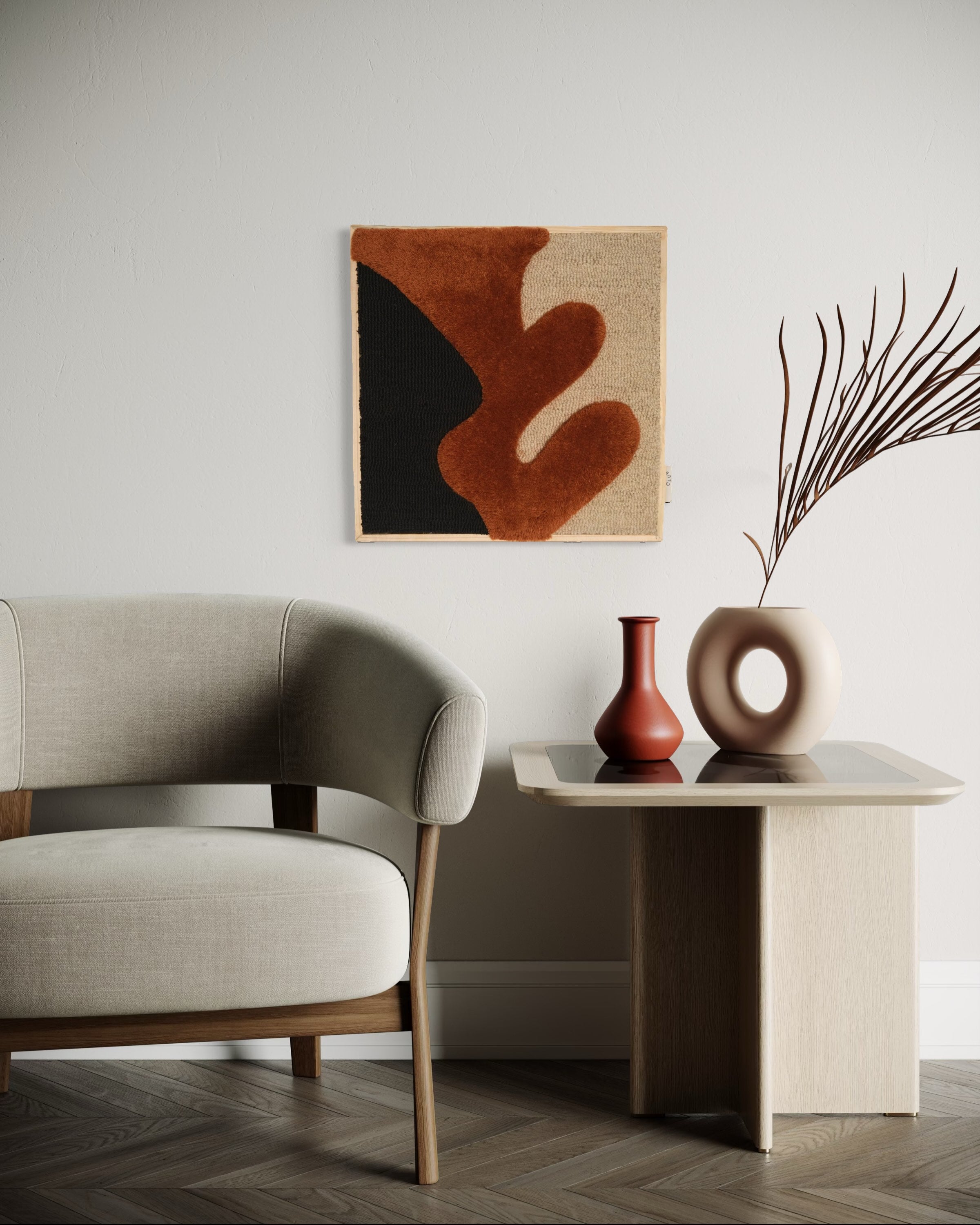 Framed Carpet Down to Earth