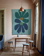 Wandkleed Retro Roots Burgundy