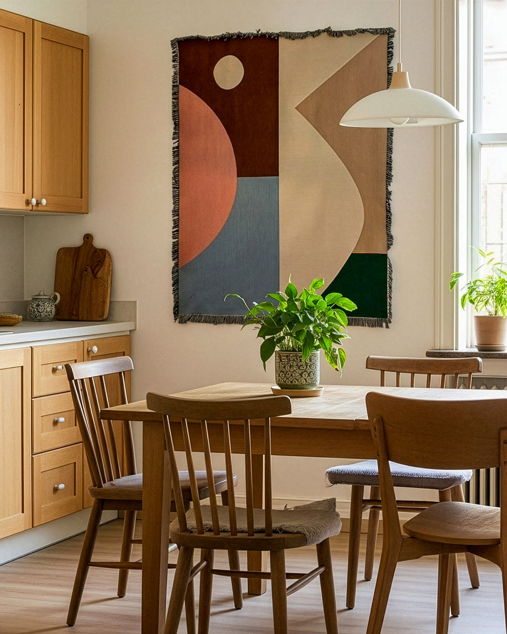 Wandkleed Side by Side