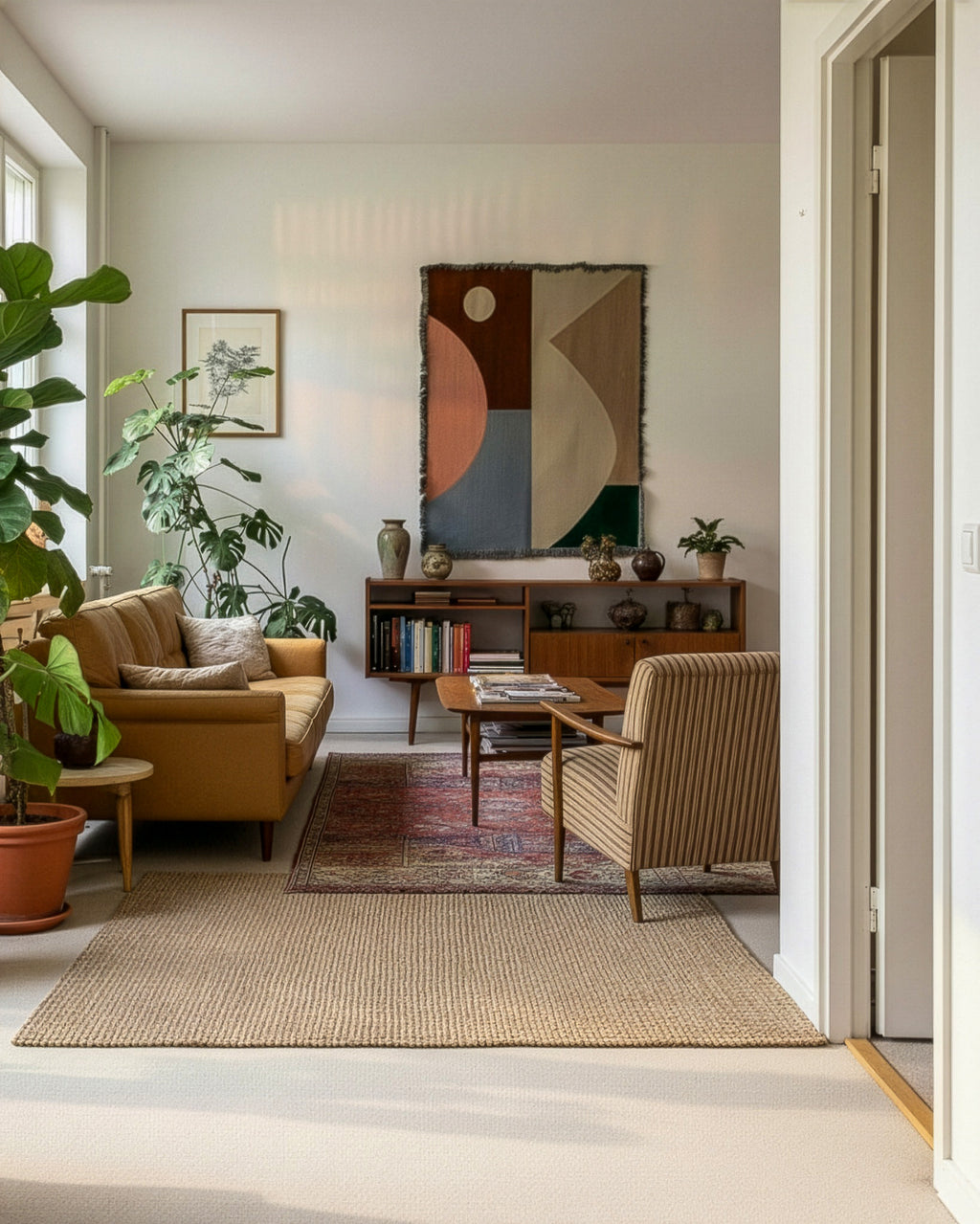 Wandkleed Side by Side